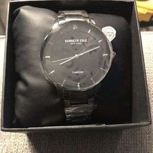 Kenneth Cole Men's Diamond Black Dial watch